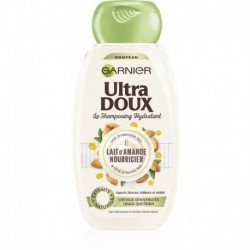 Garnier Ultra Doux Le Shampooing Hydratant Lait d’Amande Nourricier 250ml (lot de 4)