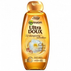 Garnier Ultra Doux Le Shampooing Merveilleux Huile d’Argan et Camélia 400ml (lot de 4)