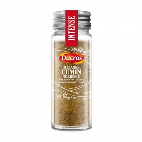 Ducros Torréfié Mélange Cumin Idéal pour le Chili Con Carne Guacamole Couscous et Viandes Intense 50g (lot de 3)