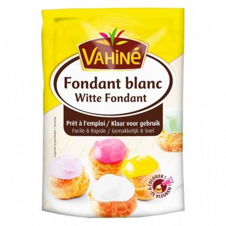 Vahiné Fondant Blanc Prêt à l’Emploi 125g (lot de 3)