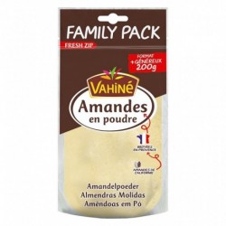 Vahiné Amandes en Poudre Family Pack Fresh Zip 200g (lot de 3)