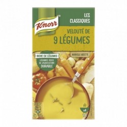 Knorr Les Classiques Velouté de 9 Légumes 1L (lot de 4)