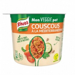 Knorr Mon Veggie Pot Couscous à la Méditerranéenne 73g (lot de 4)