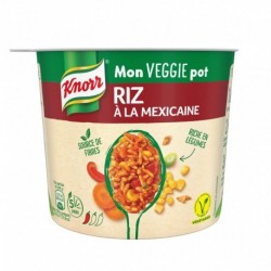 Knorr Mon Veggie Pot Riz à la Mexicaine 65g (lot de 4)