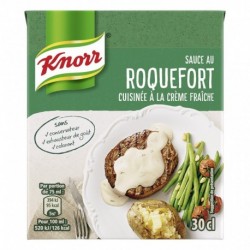 Knorr Sauce au Roquefort Cuisinée à la Crème Fraîche 30cl (lot de 6)