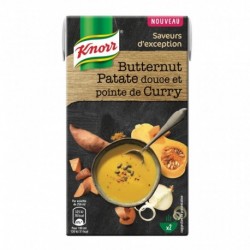 Knorr Saveurs d’Exception Butternut Patate Douce et Pointe de Curry 50cl (lot de 4)
