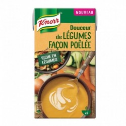 Knorr Douceur de Légumes Façon Poêlée 1L (lot de 4)