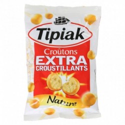 Tipiak Croûtons Extra Croustillants Nature 80g (lot de 4)