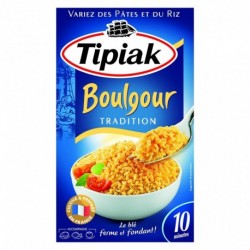 Tipiak Boulgour Tradition Le Blé Ferme et Fondant 500g (lot de 4)
