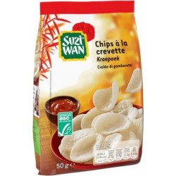 Suzi Wan Chips à la crevette 50g