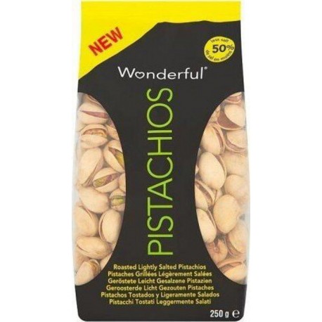 Pistaches Pistachios Wonderful Légérement salées 250g