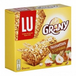 LU Grany Noisettes 5 Céréales 125g (lot de 6)