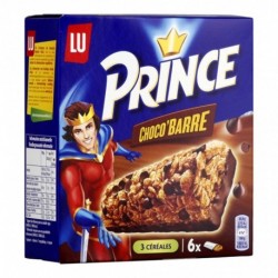 LU Prince Choco’ Barre 3 Céréales 125g (lot de 6)