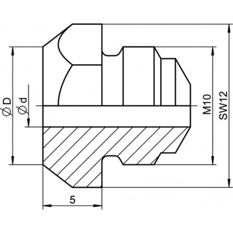 Gesipa Embouts 16/32 p. pinces à rivets aveugles S 1434291