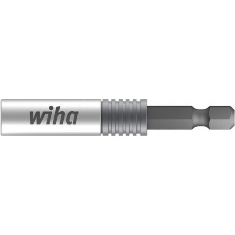 Wiha Porte-embout CentroFix Super Slim à verrouillage automatique 1/4, magnétique (39134) 66 mm