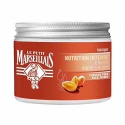 Le Petit Marseillais Masque Nutrition Intense 2 Huiles Karité & Argan 300ml (lot de 3)