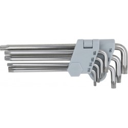 KS Tools Jeu de clés mâles coudées Torx percées, longues EDELSTAHL, 7 pcs. 964,0615