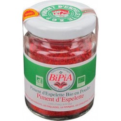 BIPIA Epicea Piment d'Espelette A.o.c Les continents des saveurs 40g