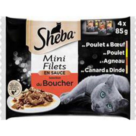 SHEBA SELECTION BOUCHER 4X85G 4770608254353