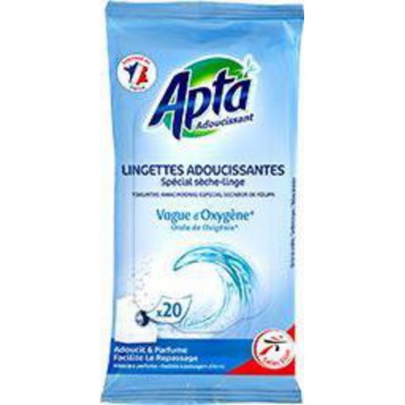 APTA LINGETTES SECHE LINGE X20