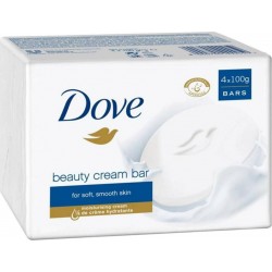 Dove Beauty Cream Bar 4 Pains De Toilette de 100g (lot de 12 pains)