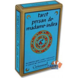 France Cartes Tarot persan de Madame Indira - jeu de 55 cartes