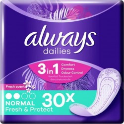Always Protège-slips Fresh & Protect Normal x30