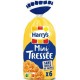 Harrys Brioche Mini Tressée Nature au sucre perlé 210g