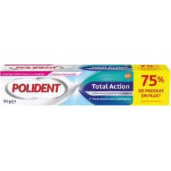 POLIDENT crème adhésive appareil dentaire total action 70g