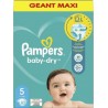 Pampers Couches Baby Dry Maxi géant T5 x82p
