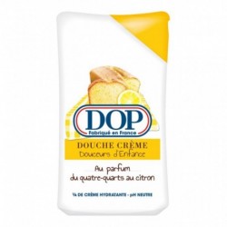 DOP Douche Crème Douceurs d’Enfance au Parfum du Quatre-quarts au Citron 250ml (lot de 4)