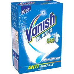 VANISH Blanchisseur anti-grisaille x10 sachets