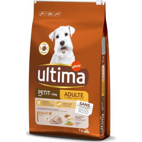 ULTIMA Croquettes chiens adultes Poulet 7Kg