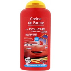 Corine de Farme Gel Douche Cheveux & Corps Disney Cars Flash McQueen 250ml (lot de 6)