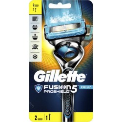 Gillette Fusion5 ProShield Chill Rasoir pour Homme + 1 Recharge