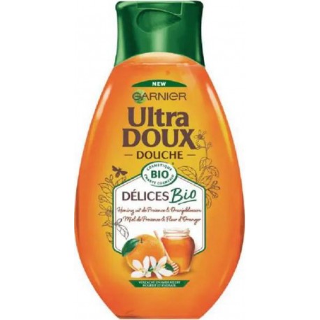 Garnier ULTRA DOUX Délices Bio Miel et Fleur d’Oranger 250ml