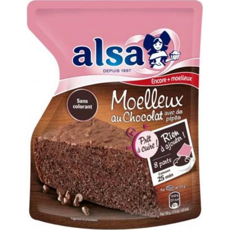 ALSA GATEAU CHOCOLAT Moelleux au Chocolat 500g