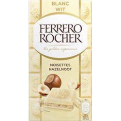 Ferrero Chocolat blanc noisettes 90g