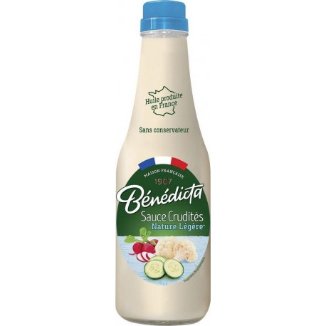 Bénédicta BENEDICTA Sauce crudités nature légère 745g