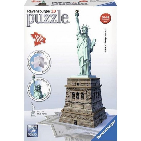 Ravensburger Puzzle 3D Statue de la Liberté (216 pièces)