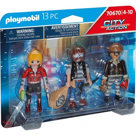 PLAYMOBIL PLAYMO EQUIPE DE BANDITS