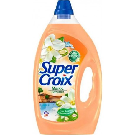 SUPER CROIX LESSIVE LIQUIDE MAROC ENVOUTANT x60 3L