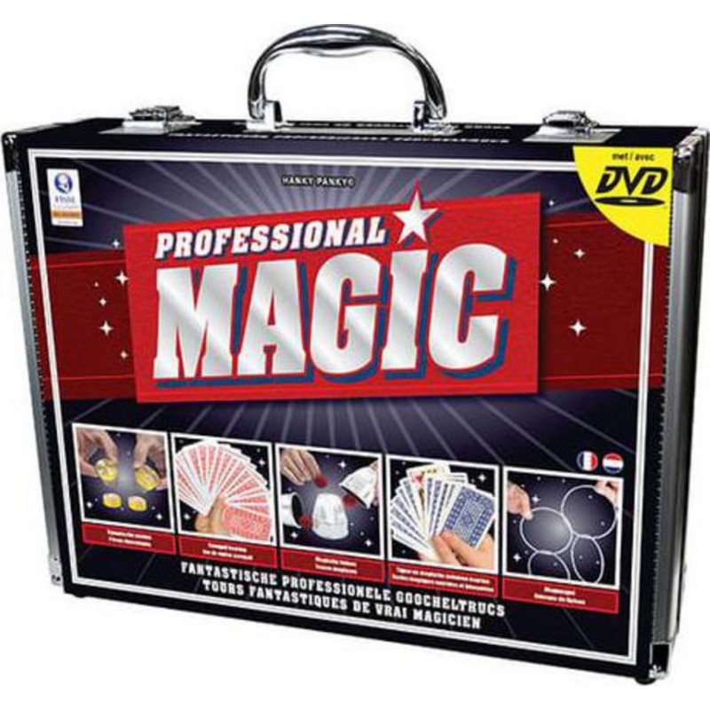 SMIR Professional Magic - Mallette Magie Aluminium - 150 tours