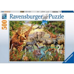 Ravensburger Puzzle 500 pièces - Plan d'eau magique