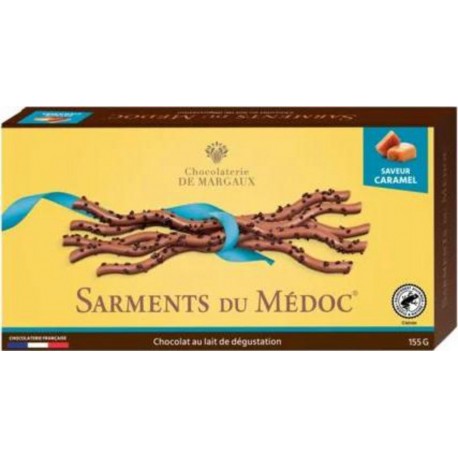 Chocolaterie de Margaux Sarment Du Médoc Lait Caramel 155g