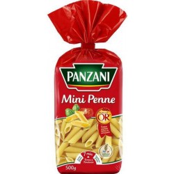 Panzani Pennetini Mini Penne 500g (lot de 5)