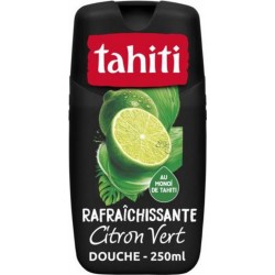 Tahiti Gel Douche citron vert rafraîchissante 250ml 4 flacons 250ml - 1000ml