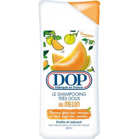 DOP Le Shampooing Très Doux au Melon Sans Silicone 400ml (lot de 4)