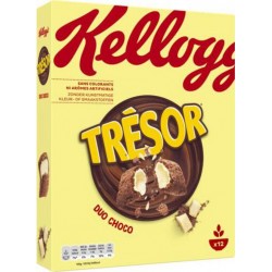 Kellogg's Céréales Trésor Duo Choco 375g