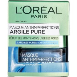 L'Oréal MASQUE ARGILE PURE Anti-imperfections 50ml